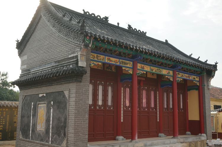 参观昆仑奎三村 北极庙 关帝庙 碧霞元君祠