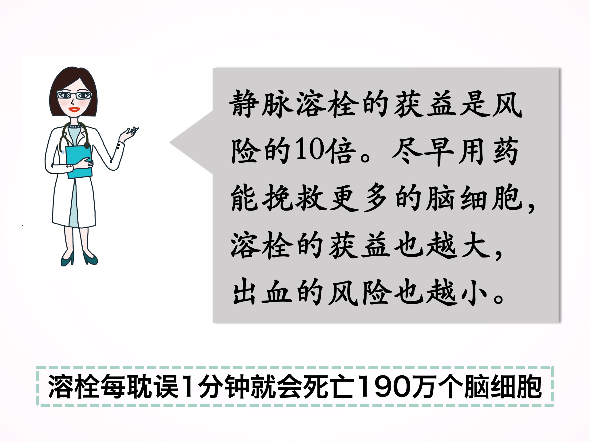 您为什么要选择静脉溶栓？