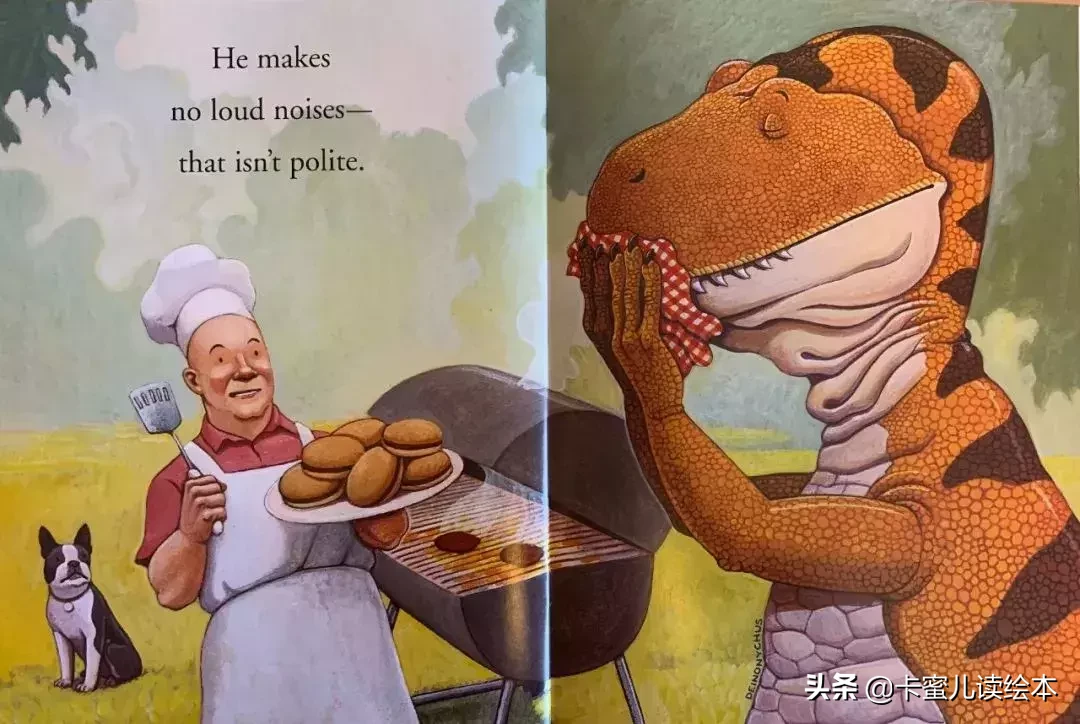 英文有声绘本How Do Dinosaurs Eat Their Food恐龙是怎么吃饭的