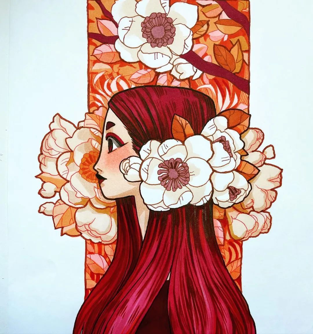 马克笔绘画作品(马克笔绘画作品图片大全)