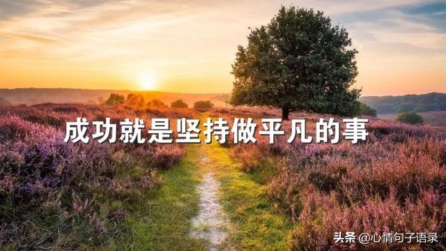 励志语录:只有经历过地狱般的折磨,才有征服天堂的力量