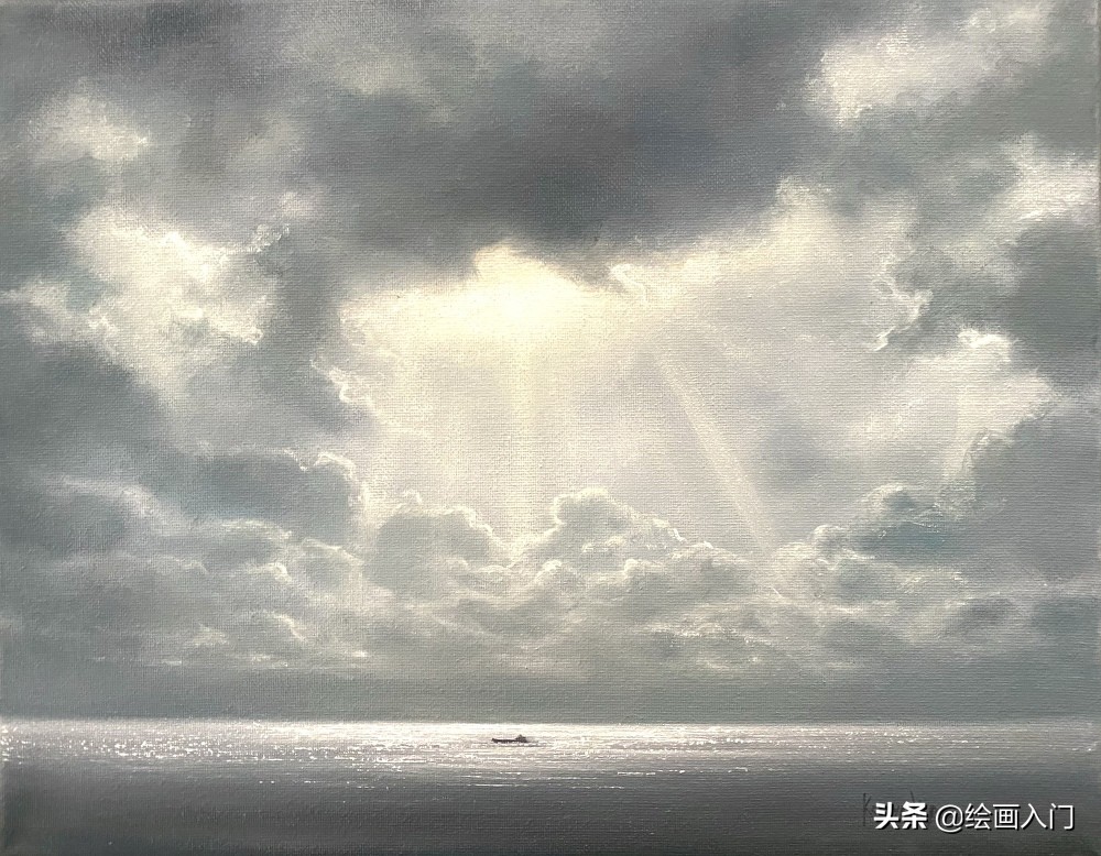 「精美油画赏」唯美梦幻的天空