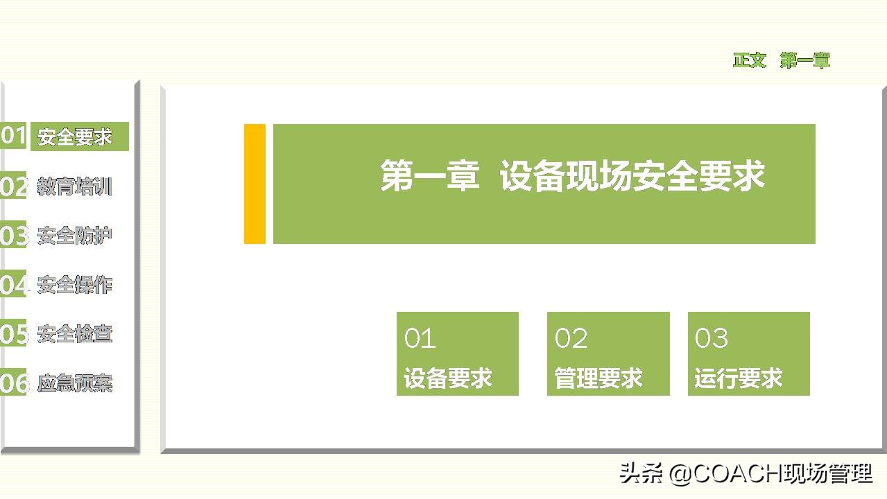 现场管理（安全）-员工在职培训之设备管理安全培训