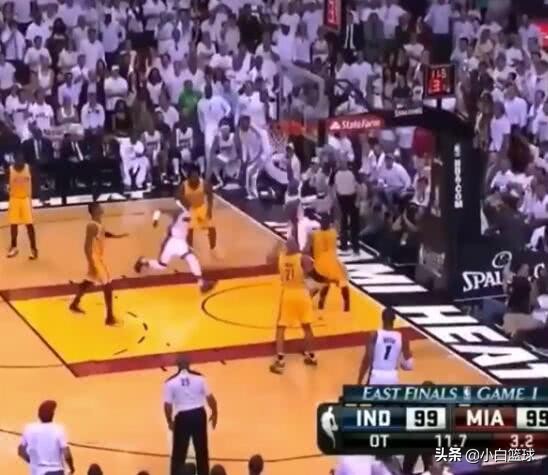 热火vs步行者东决国语（回顾13东决G1詹皇读秒绝杀之战，30+10+10压泡椒，关键时刻不可挡）