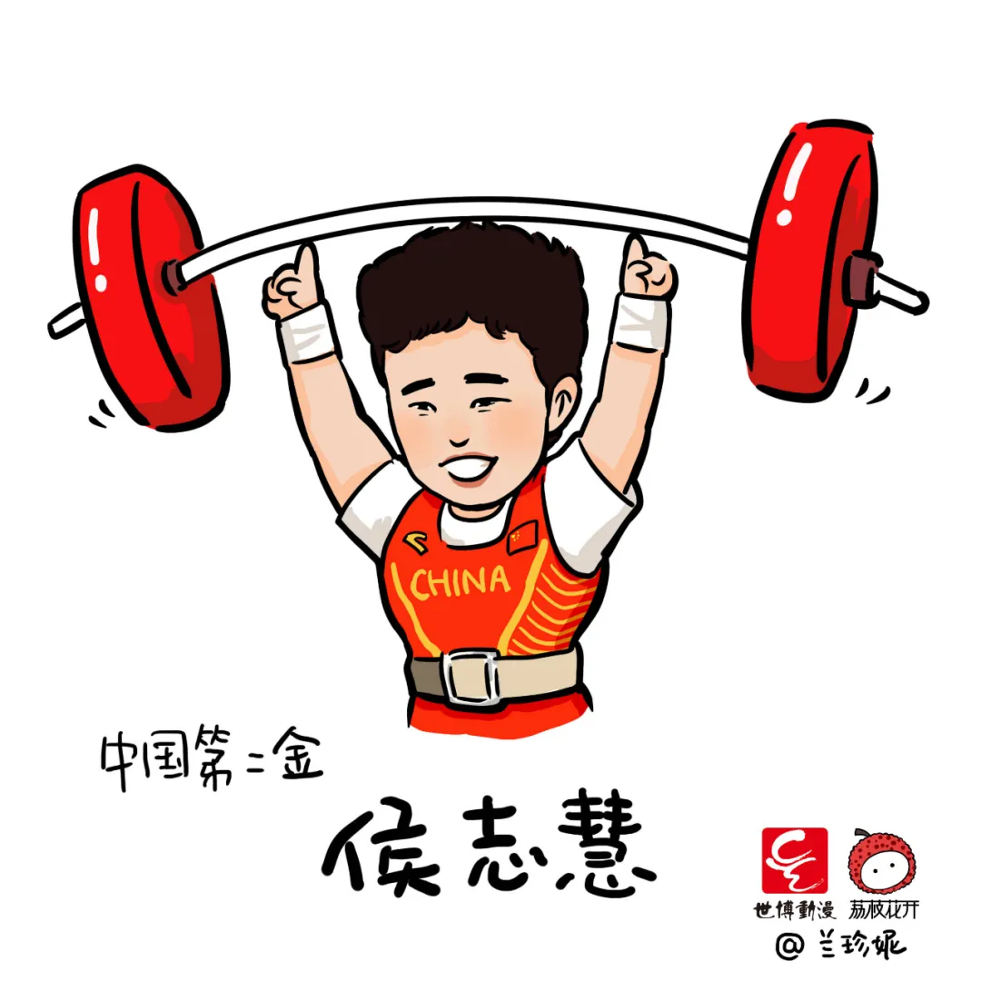 奥运会金牌有哪些手绘（萌翻了！济南姑娘手绘38张奥运冠军漫画！网友直呼“妙啊”！）