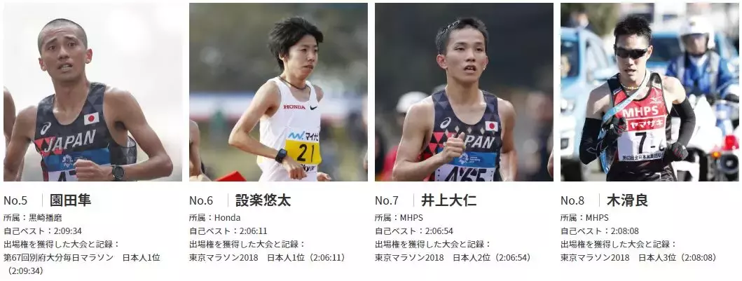 奥运会马拉松几个人跑(21位全马210以内的日本人——黄种人史上最激烈的马拉松要来了)