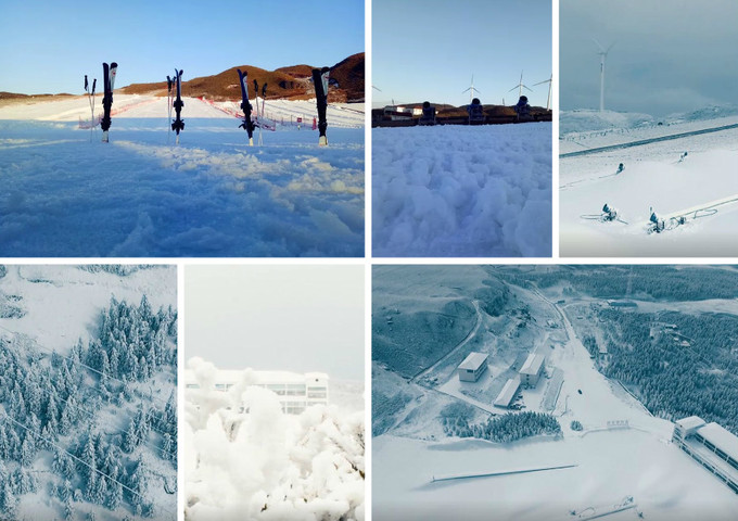 六盘水滑雪场是人工还是天然(滑雪不必跑北方，贵州八个滑雪场圆你冰雪梦)