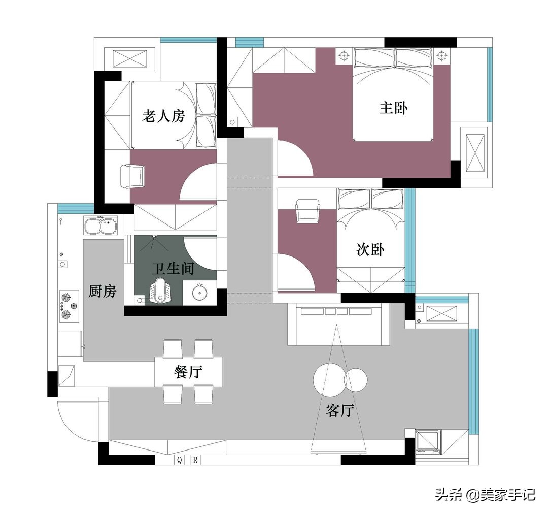 看完她80㎡的小窝，我家130㎡瞬间就不香了！原来简装也能这么美