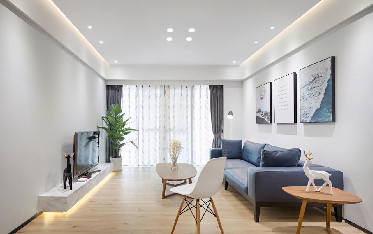 客厅吊顶越简单,越好看