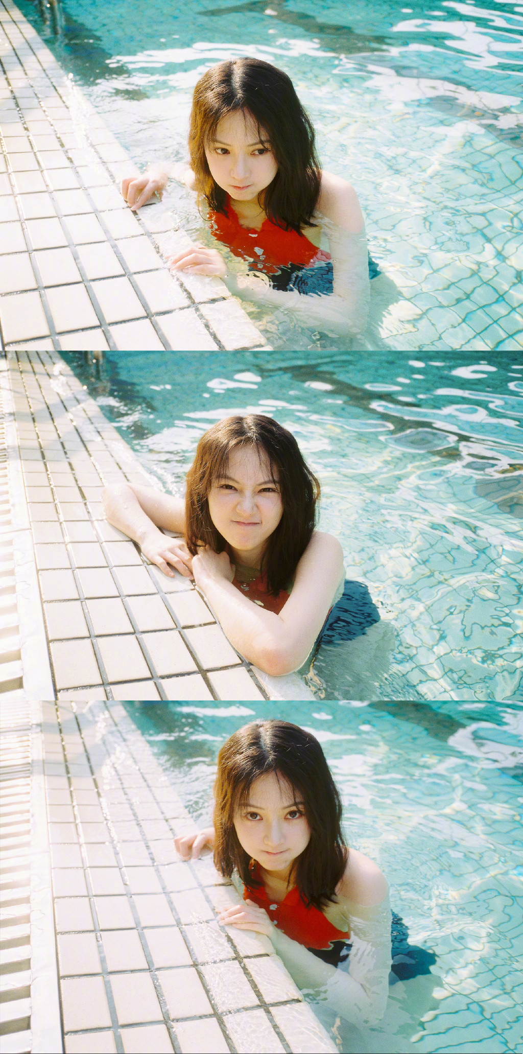 黄灿灿篮球(黄灿灿《第二次初恋》,一身籃球衣青春无敌,穿泳装私服