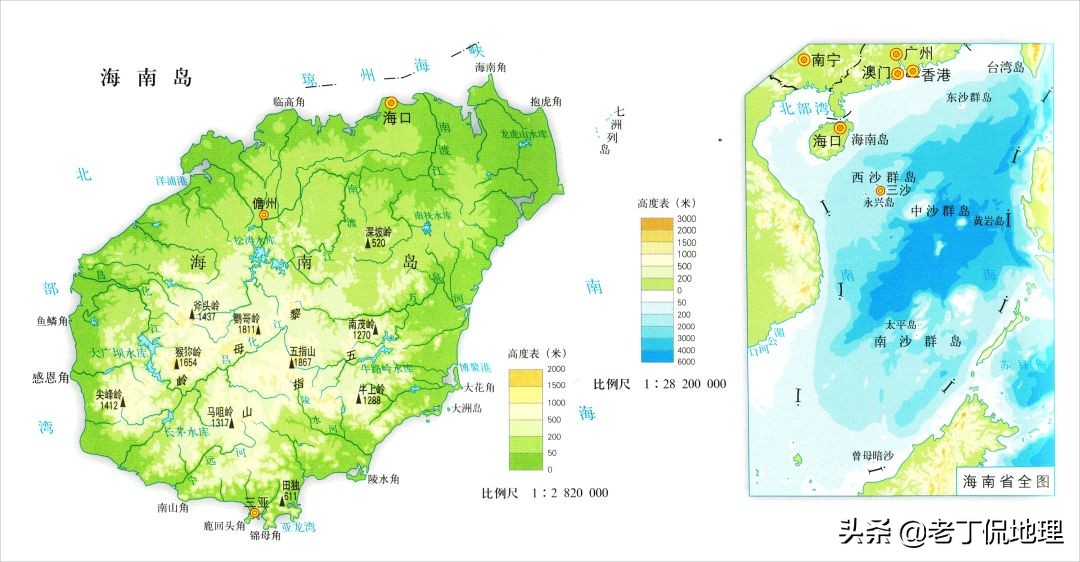 山西河北两省地图（看完就知道这两省的位置在哪）