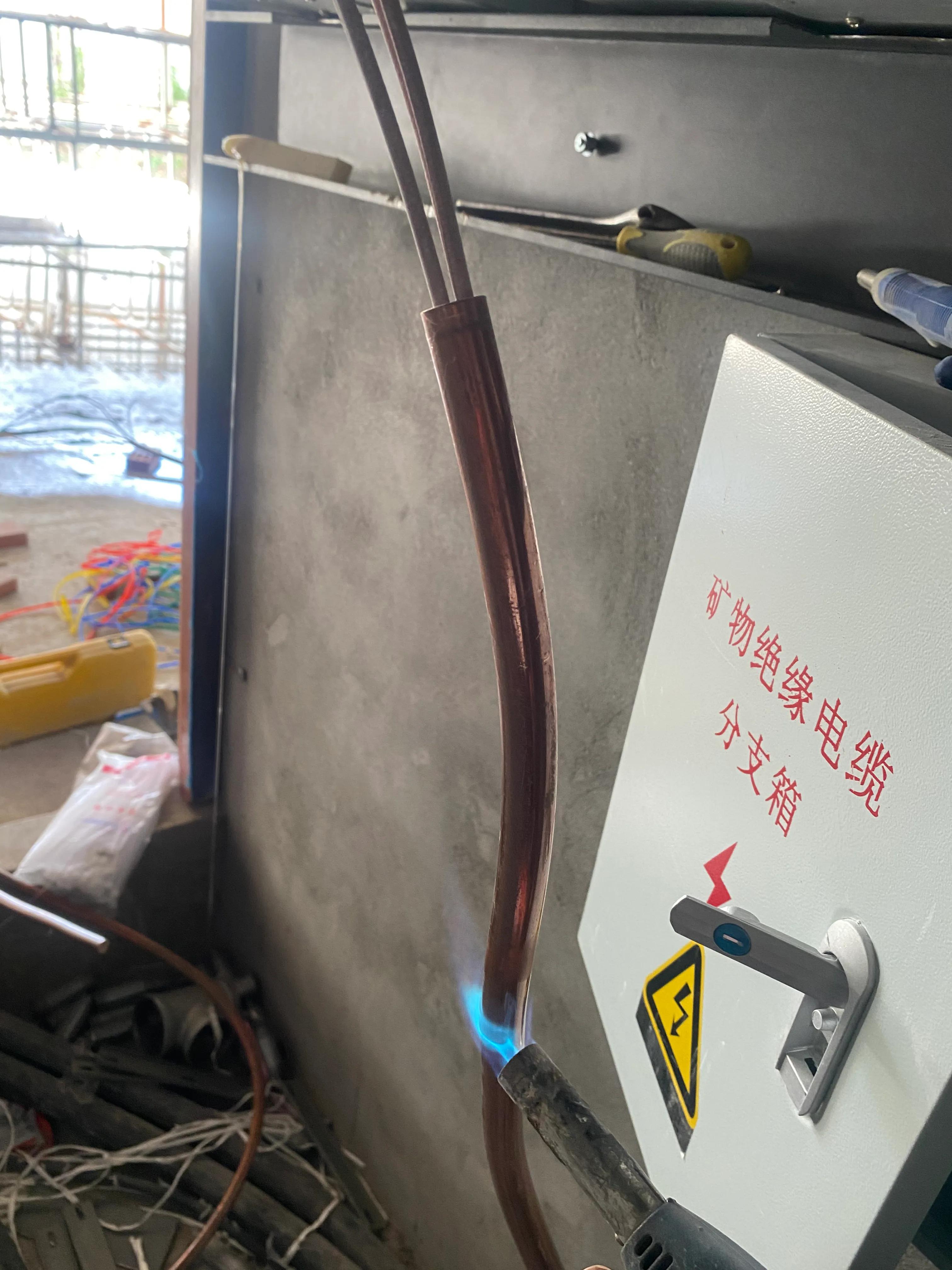 BTTZ矿物质电缆接线头安装教学图片