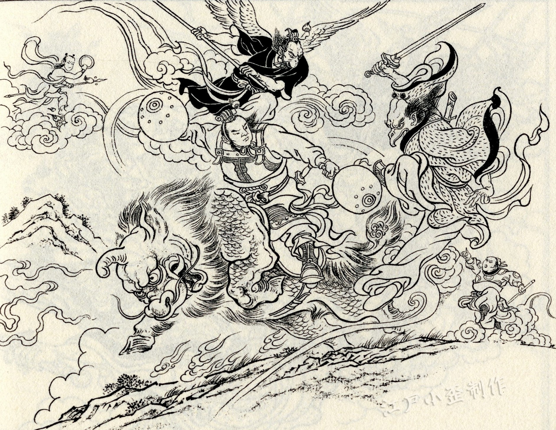 封神演义中有一位呆萌,粗心,冲动,讲义气的妖仙