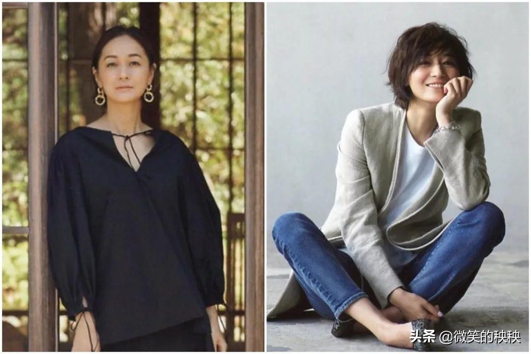 略带凌乱感的微卷发也是富冈佳子帅气感的来源之一呢.