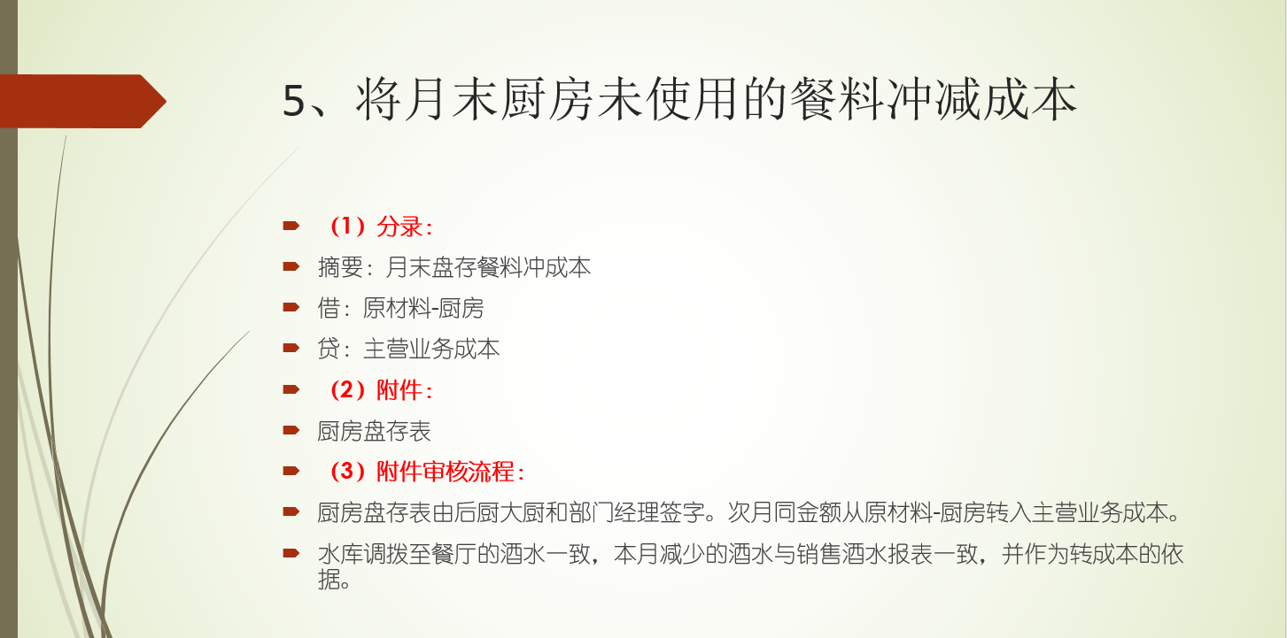 餐饮会计分录怎么写？已打包OK了，不清楚的备一份待用吧