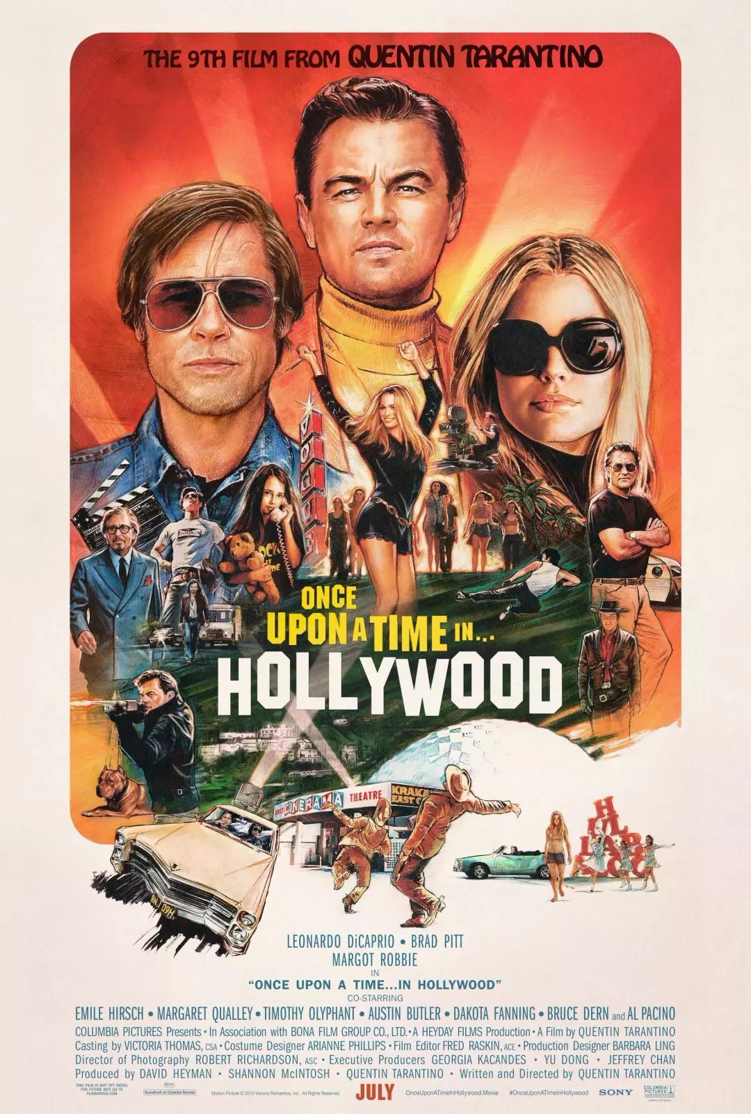 2019[剧情/喜剧][好莱坞往事/Once Upon a Time... in Hollywood]百度云高清下载图片 第1张