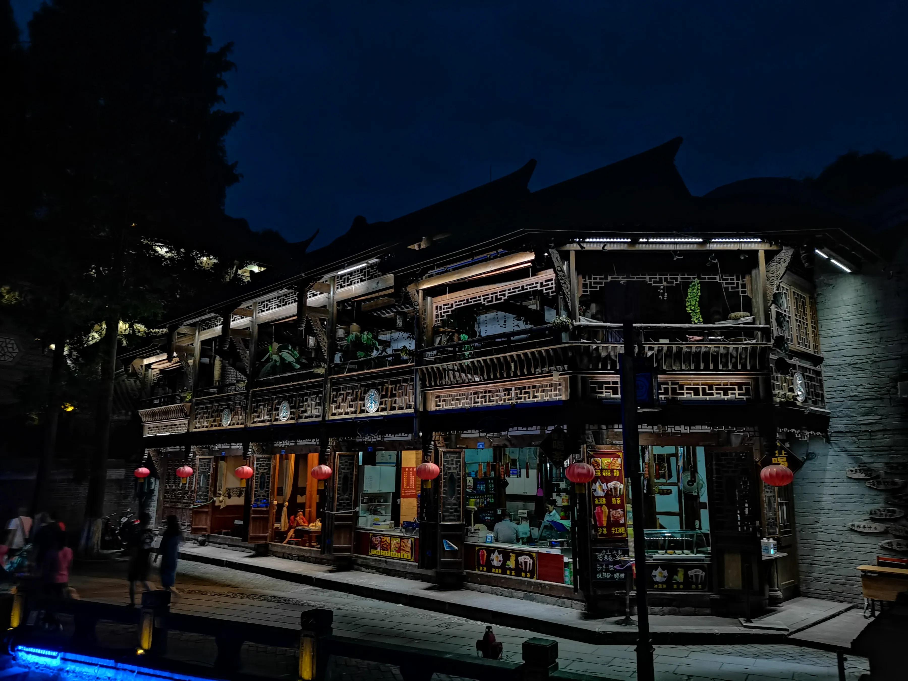 崇州市夜景图片