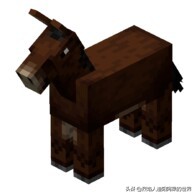 Minecraft知识课堂第4期——生物介绍（6）——马、驴、骡