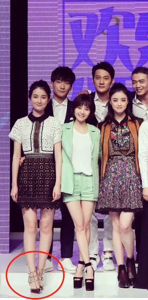 一米五九的王子文，戳破了娱乐圈太多女明星的身高伪装