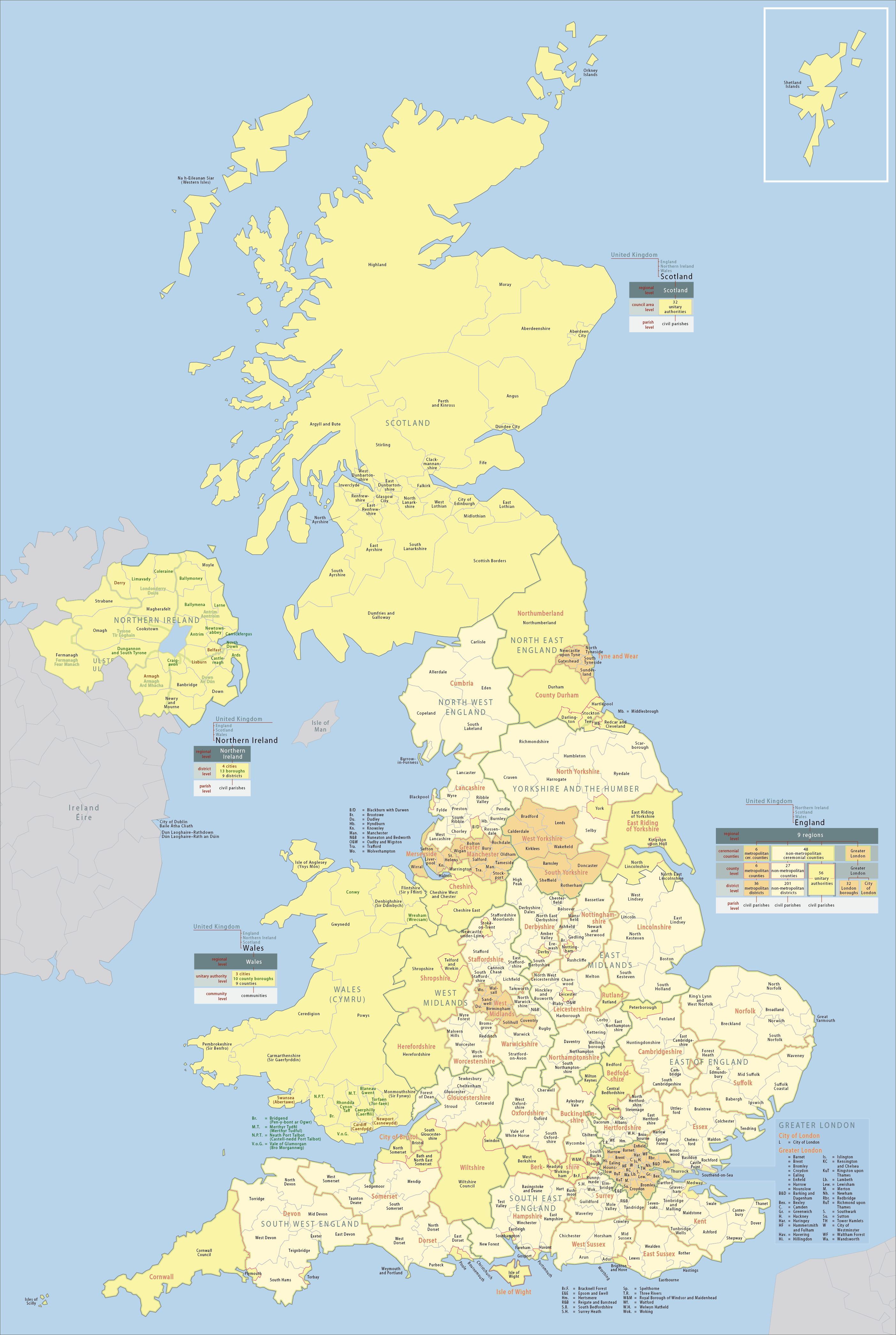 上圖是英國行政區劃地圖.上圖是英國地形圖.上圖是歐洲西部地圖.