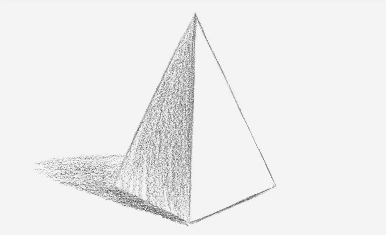 零基础素描教程:分步骤图解教你画不规则几何体画法,快来学习