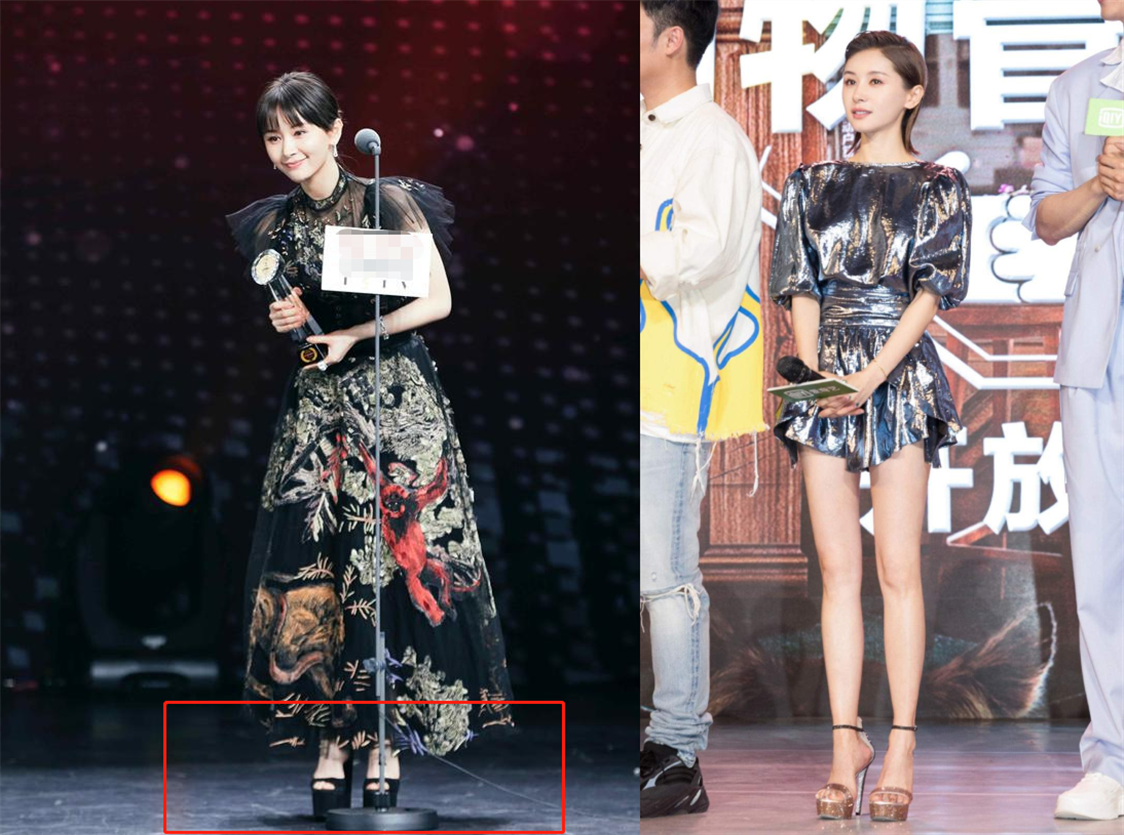 一米五九的王子文，戳破了娱乐圈太多女明星的身高伪装