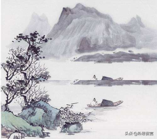 钓鱼诗词精选三十五首 垂钓坐磐石，水清心亦闲
