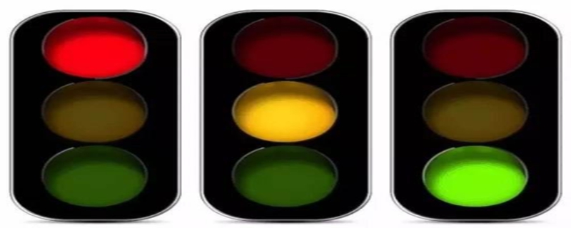 9个的交通信号灯图解（交通信号灯标志讲解）