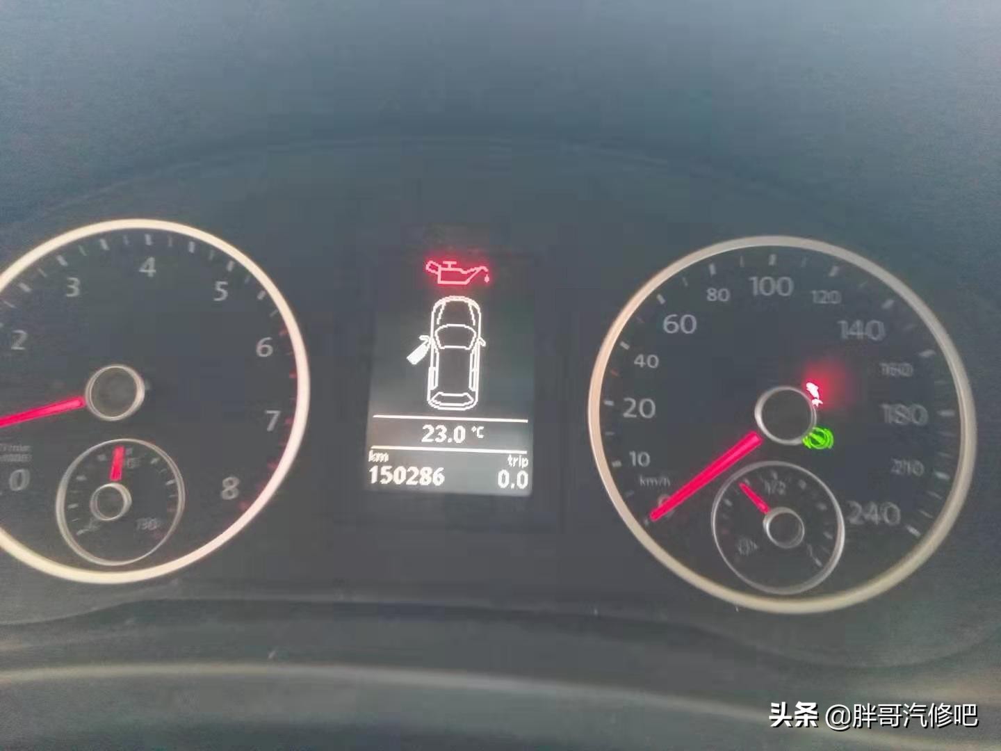 大众途观机油添加量及机油压力报警问题解决