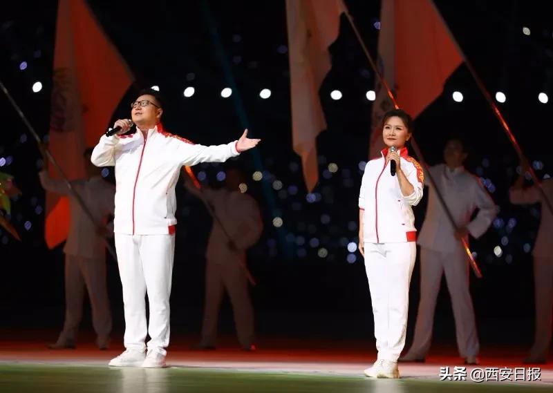 2013年沈陽全運會開幕式（十四運開幕式上，這倆老陜的臨時組合嫽扎咧）
