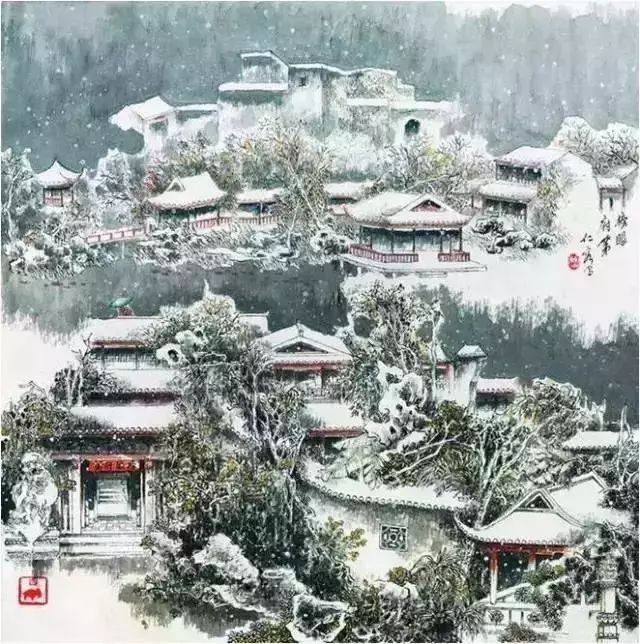 借用古典的手法，打造现代中式庭院