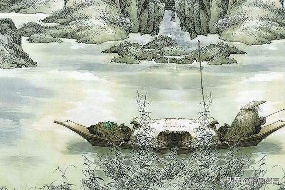 钓鱼诗词精选三十五首 垂钓坐磐石，水清心亦闲