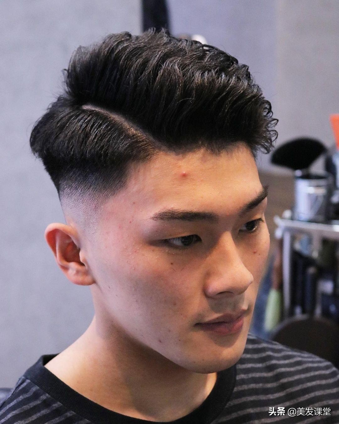 20款男生粗硬发发型,纹理头,短油头,剪完马上变身清爽潮男