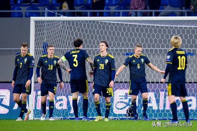 瑞典0:2爆冷输球，对手排名不如国足，伊布哑火，西班牙出线利好