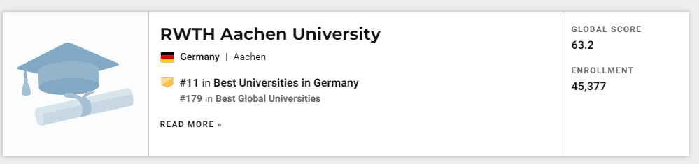 德国高校巡礼 -- 亚琛工业大学（RWTH Aachen）