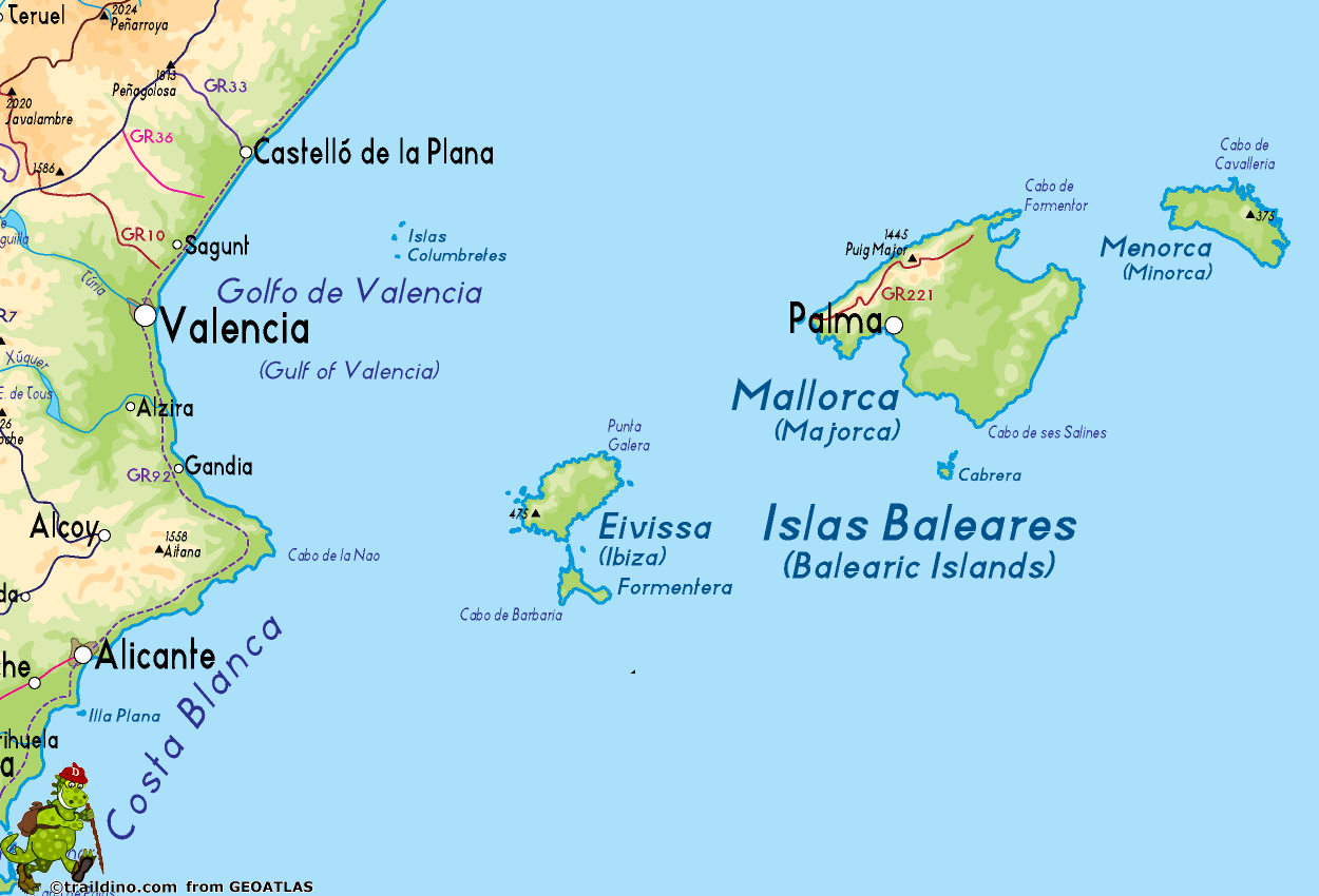 巴利阿里(乱谈岛屿（92）巴利阿里群岛（Islas Baleares）)