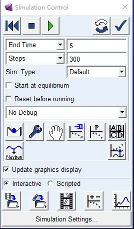 ADAMS四自由度机器人运动学仿真