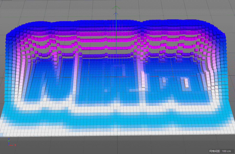 C4D R20图文教程：简单的基础工具，制作炫酷的文字波浪动画