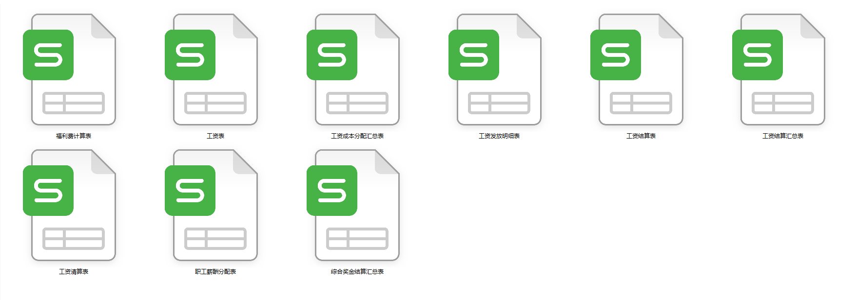 超实用的员工工资核算表格模板送给你！自带公式，拿走直接套用