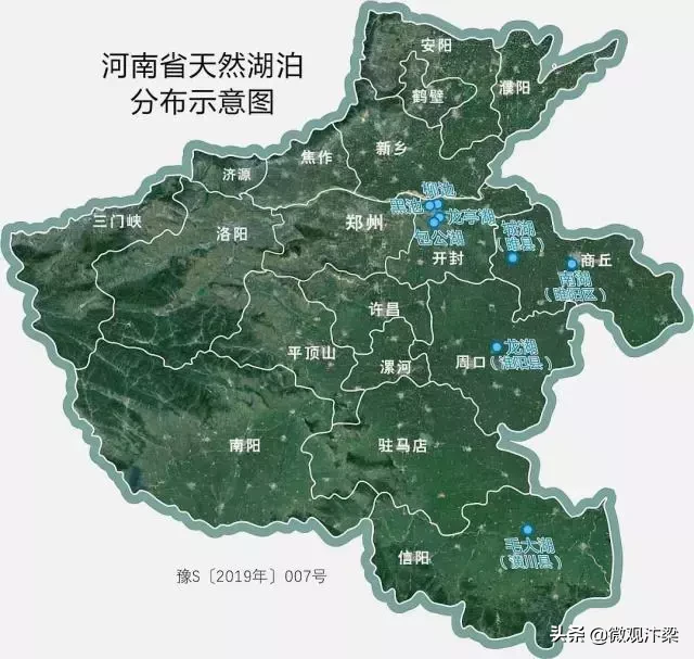 开封不愧是北方水城,所有的湖泊地图都在这了