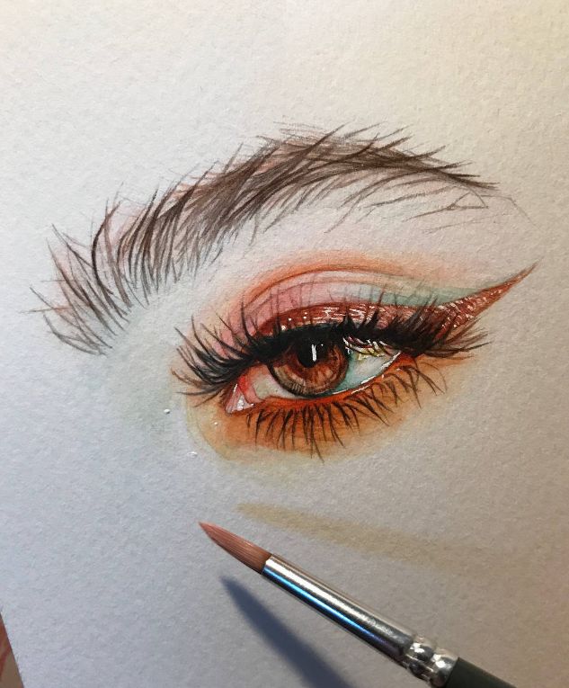 「100种眼睛画法」这才叫画眼睛!太精美了!