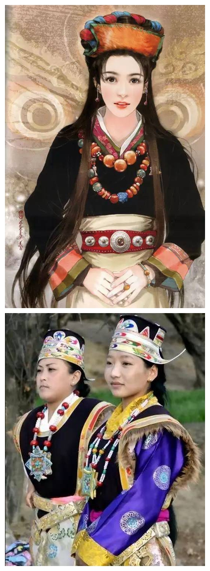 中国56个民族传统服饰大全