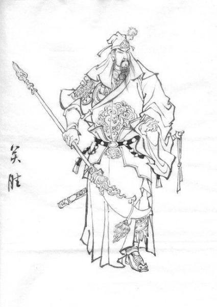 水浒传梁山好汉大刀关胜?