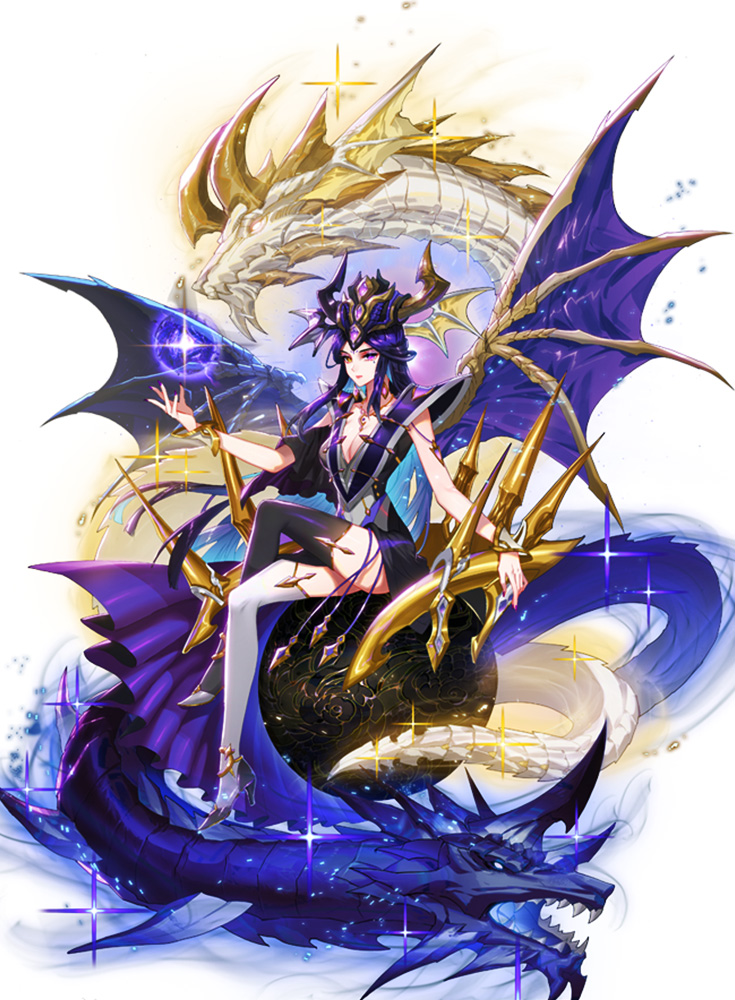 光暗斗罗,龙夜月:龙夜月是十分罕见的双生顶级龙类武魂的拥有者,她的