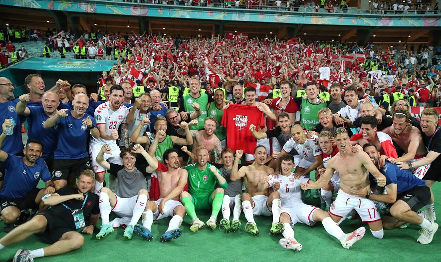 欧洲杯四强出炉！意西9年前决赛重演，英格兰0丢球PK丹麦童话