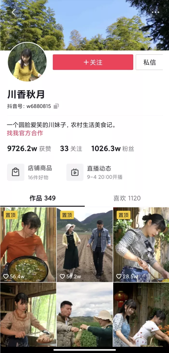 四川打工妹回家种地逆袭成千万大V,她把家乡的山货送上每张餐桌-识物网 - 数字新消费品牌知识门户