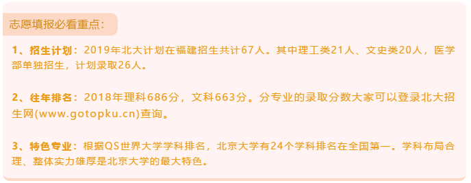 2019年全国热门高校在福建招生预估分数线及报考建议！转给考生