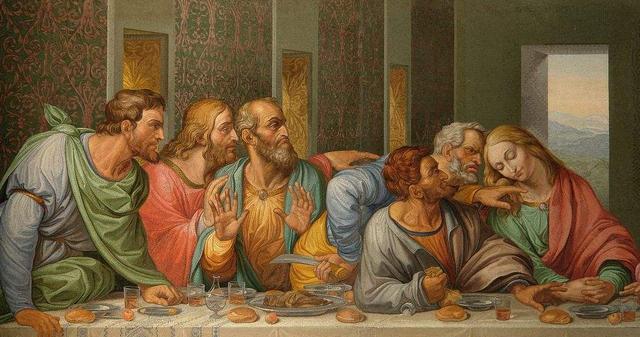 达芬奇最后的晚餐 蒙娜丽莎为什么是世界名画-春田百科