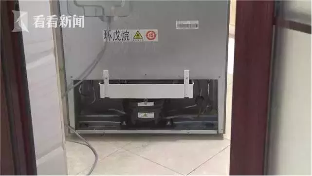 冰箱不制冷,维修人员打开机身一看……头皮发麻!