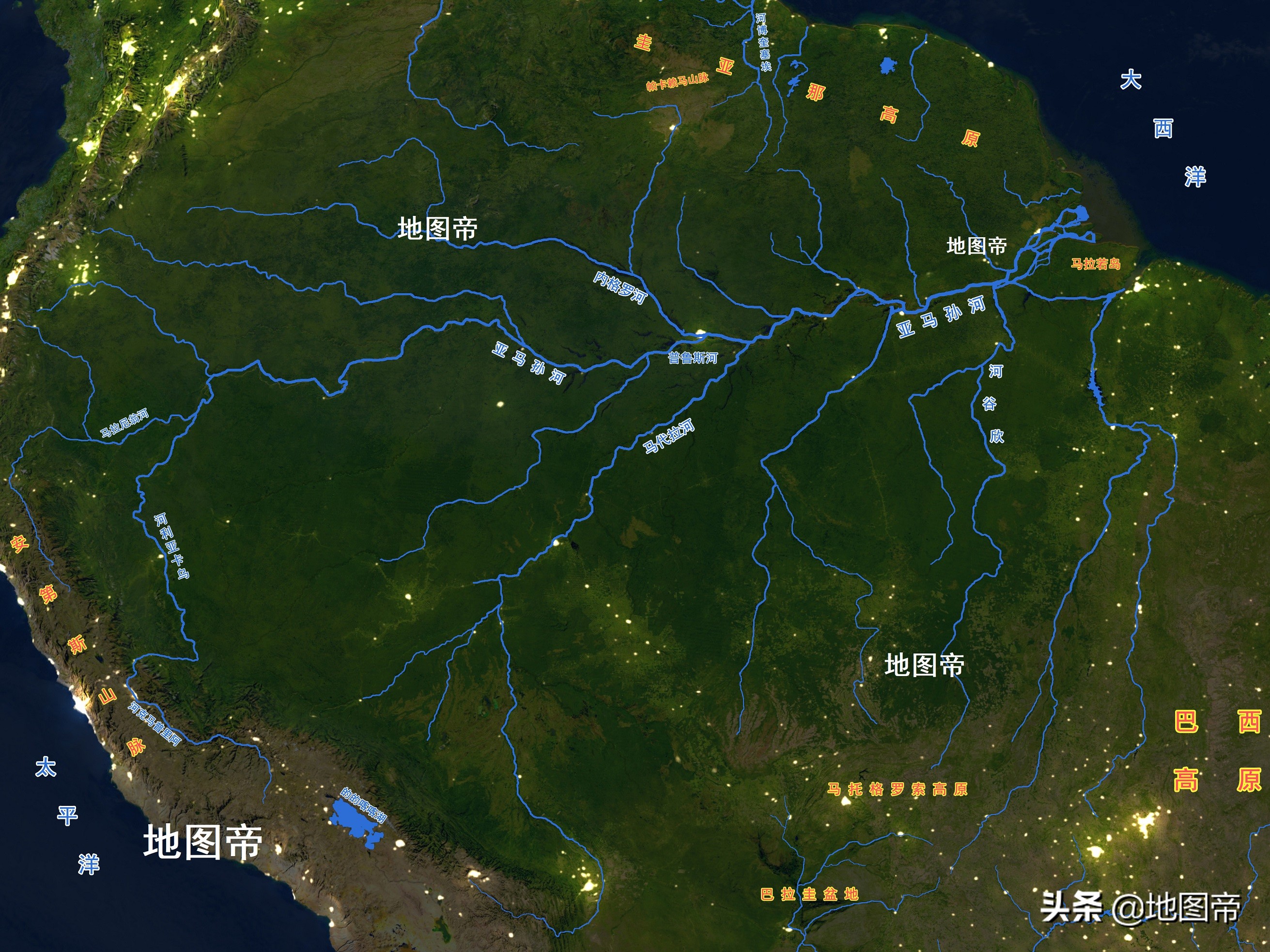 巴西位置世界地图(巴西800多万平方公里，为何亚马孙河沿岸人口不多？)